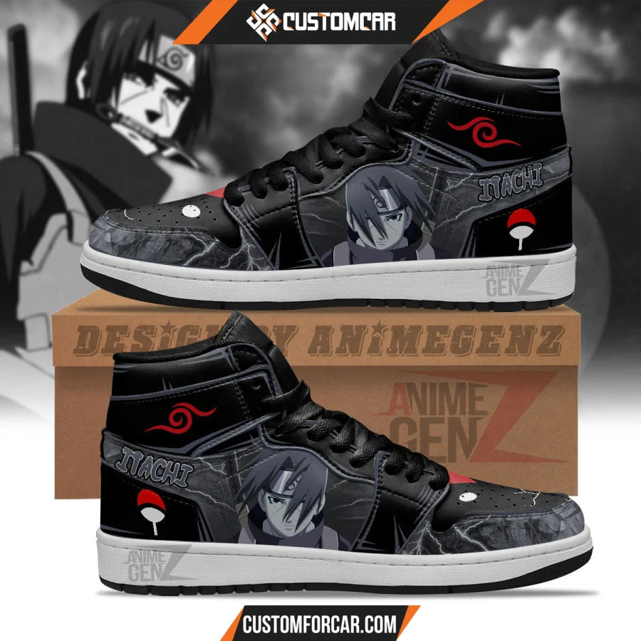 Naruto Itachi Anbu Sasuke JD Sneakers Custom Anime Shoes