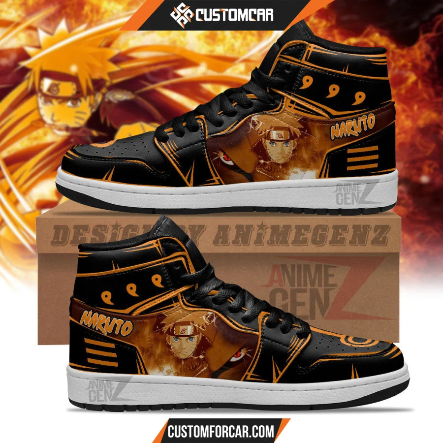 Naruto JD Sneakers Custom Anime Shoes CUSTOMFORCAR