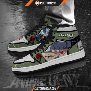 Naruto JD Sneakers Kakashi Anime Custom Shoes CUSTOMFORCAR