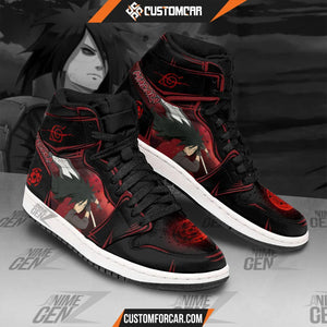 Naruto Madara Uchiha JD Sneakers Custom Anime Shoes