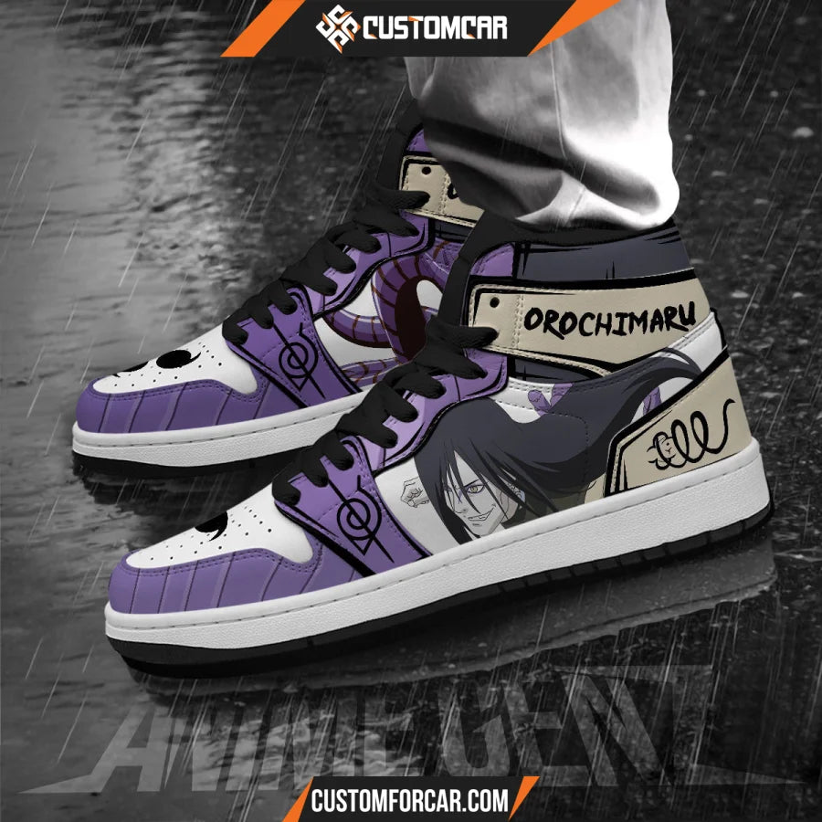 Naruto Ochimru JD Sneakers Custom Anime Shoes CUSTOMFORCAR