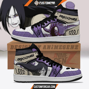 Naruto Ochimru JD Sneakers Custom Anime Shoes CUSTOMFORCAR