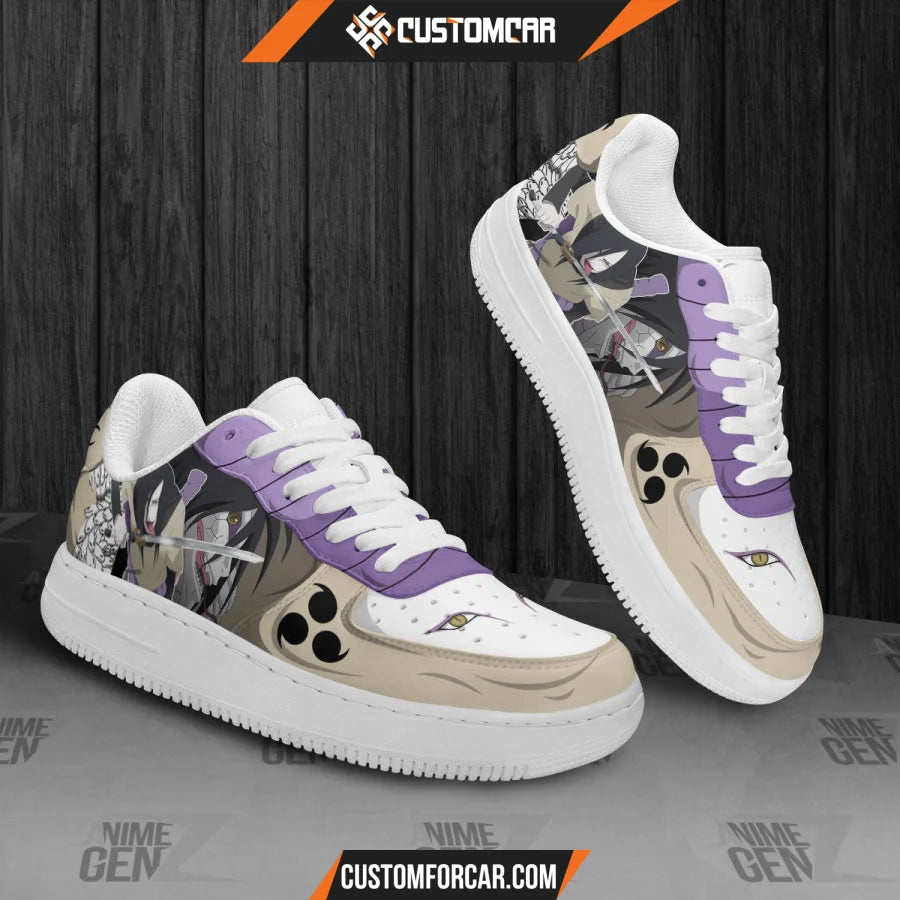 Naruto Orochimaru Air Sneakers Custom Anime Shoes