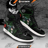 Naruto Rock Lee JD Sneakers Custom Anime Shoes CUSTOMFORCAR