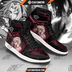 Naruto Sakura JD Sneakers Custom Anime Shoes CUSTOMFORCAR