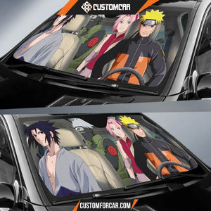 Naruto Sasuke Kakashi Auto Sun Shade Shades