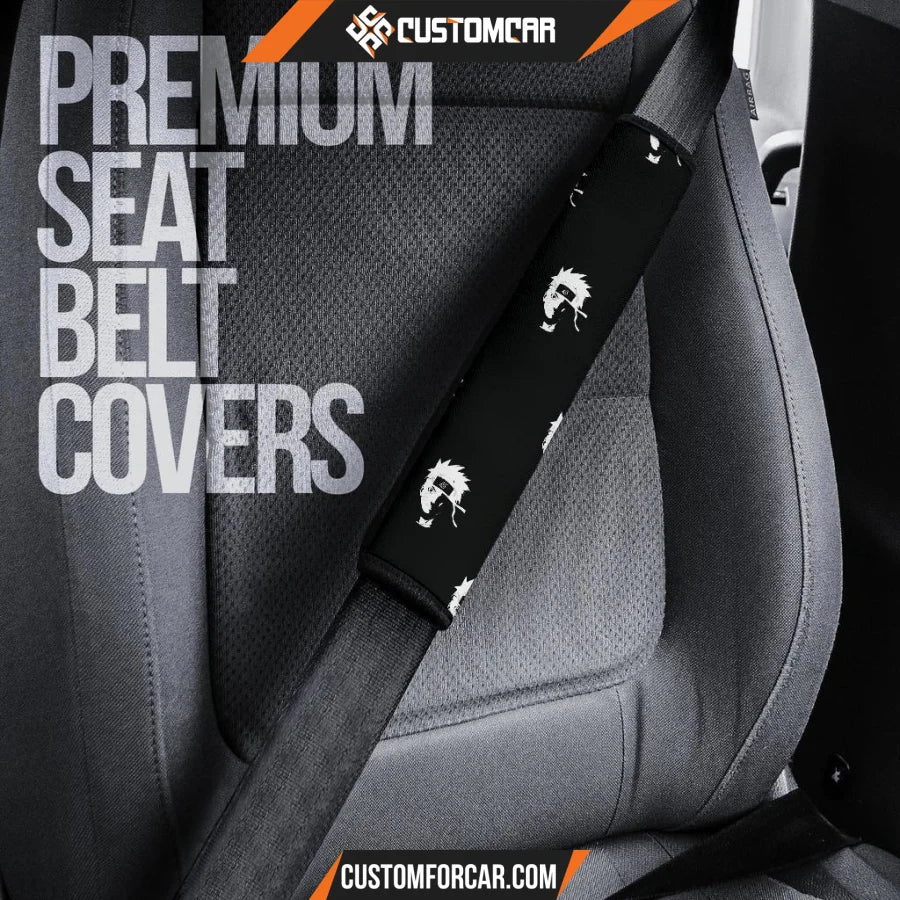 Naruto Seat Belt Covers Chibi Naruto 6 Paths Sage Mode Belt Covers D31401 DECORINCAR 5