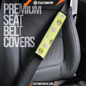 Naruto Seat Belt Covers Chibi Naruto Comic Background Belt Covers D31406 DECORINCAR 5