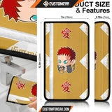 Naruto Seat Belt Covers Kazekage Gaara Tattoo Belt Covers D41602 DECORINCAR 6