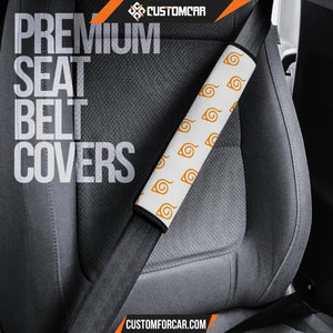 Naruto Seat Belt Covers Konoha Symbol Patterns Tailed Beast Belt Covers D31411 DECORINCAR 5