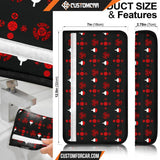 Naruto Seat Belt Covers Sharingan Uchiha Symbol Patterns Belt Covers D31416 DECORINCAR 6