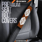 Naruto Seat Belt Covers Tsuchikage Hat Patterns Belt Covers D41614 DECORINCAR 5