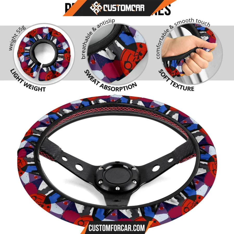 Naruto Steering Wheel Cover | Strongest Uchiha Clan Members