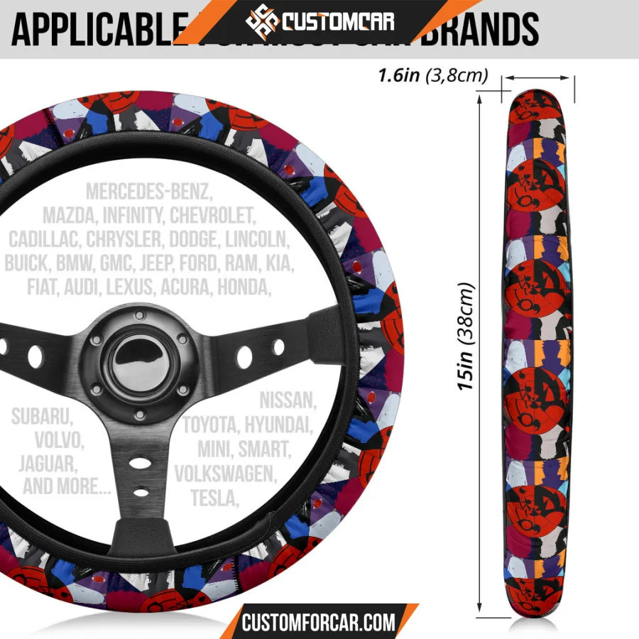 Naruto Steering Wheel Cover | Strongest Uchiha Clan Members