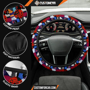 Naruto Steering Wheel Cover | Strongest Uchiha Clan Members