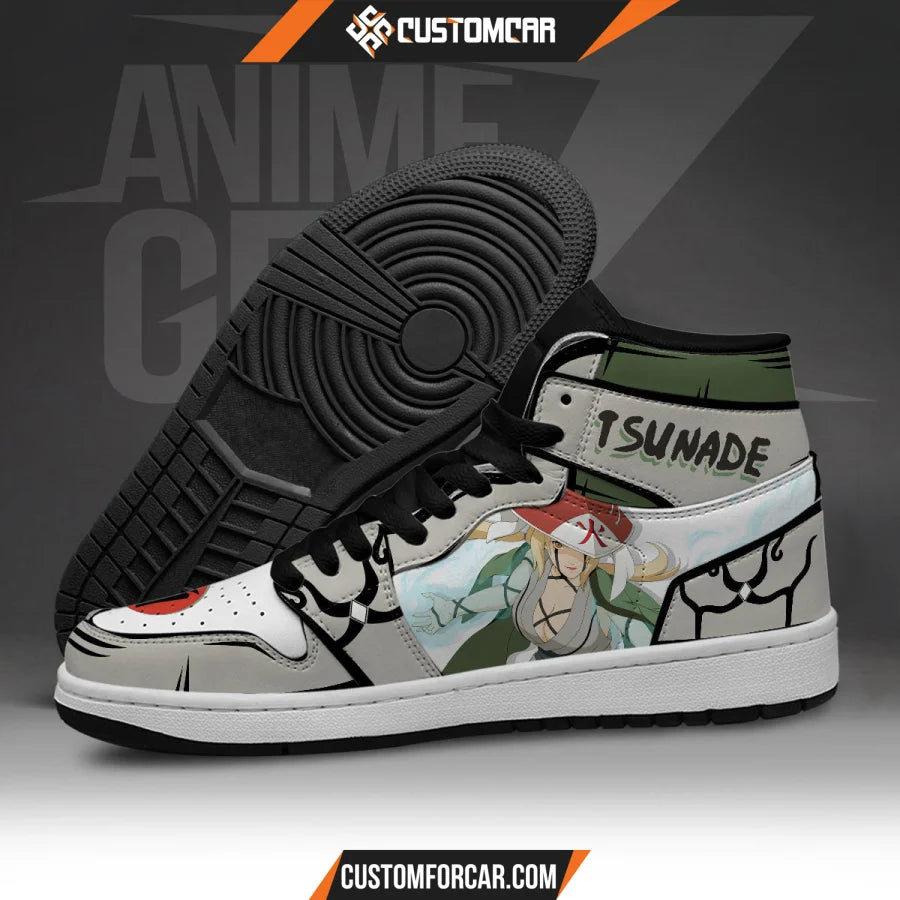 Naruto Tsunade JD Sneakers Tsunade 100 Healing Seal Custom