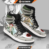 Naruto Tsunade JD Sneakers Tsunade 100 Healing Seal Custom