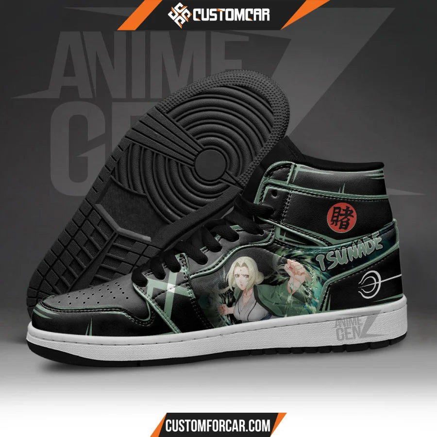 Naruto Tsunade JD Sneakers Custom Anime Shoes CUSTOMFORCAR