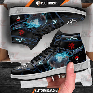 Naruto Uchiha Sasuke JD Sneakers Custom Anime Shoes