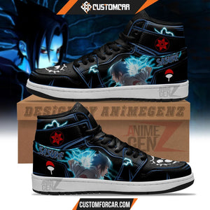 Naruto Uchiha Sasuke JD Sneakers Custom Anime Shoes