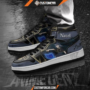 Nero Secre Swallowtail JD Sneakers Black Clover Custom Anime