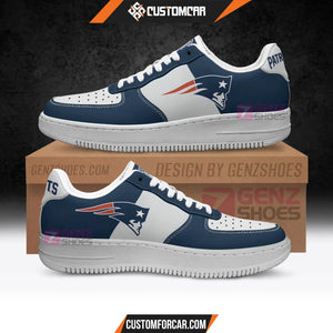 New England Patriots Air Sneakers NFL Custom Sports Shoes