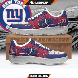 New York Giants Air Sneakers NFL Custom Sports Shoes