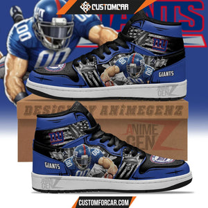 New York Giants JD JD Sneakers NFL Custom Sports Shoes