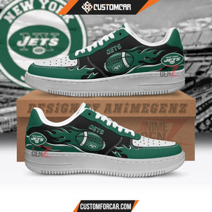 New York Jets Air Sneakers NFL Custom Sports Shoes