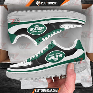 New York Jets Air Sneakers NFL Custom Sports Shoes