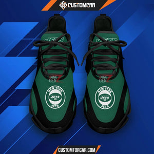 New York Jets Clunky Sneakers NFL Custom Sport Shoes