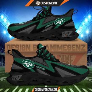 New York Jets Sneakers NFL Custom Sport Shoes CUSTOMFORCAR