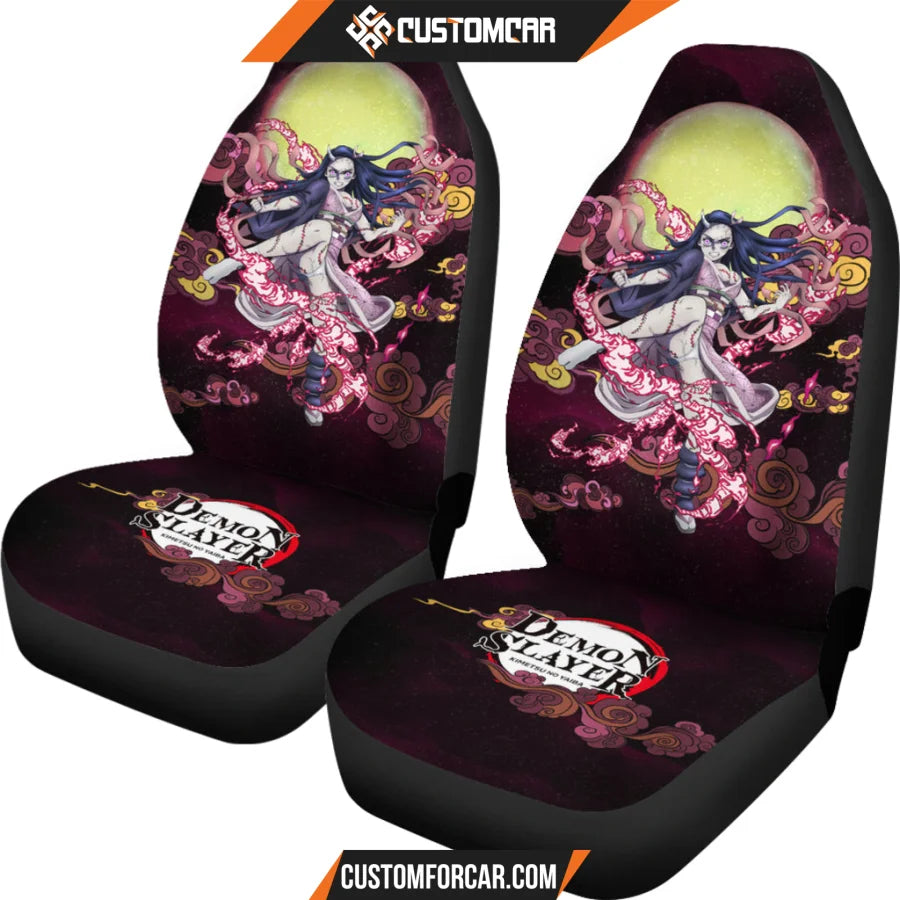 Nezuko Kamado Demon Slayer Car Seat Covers Anime Car