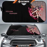 Nezuko Kamado Demon Slayer Car Sun Shade Anime Car