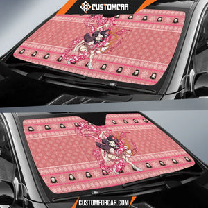 Nezuko Kamado Demon Slayer Car Sun Shade Anime Car