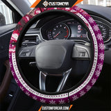 Nezuko Kamado Demon Slayer Steering Wheel Cover Anime Car