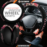 Nezuko Kamado Demon Slayer Steering Wheel Cover Anime Car