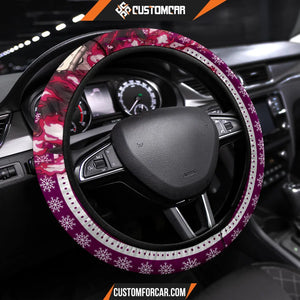 Nezuko Kamado Demon Slayer Steering Wheel Cover Anime Car