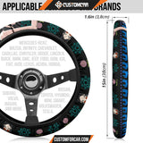 Nico Robin One Piece Christmas Steering Wheel Cover Anime