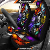 Nightmare Before Christmas Art Car SeatsCovers - seat Covers