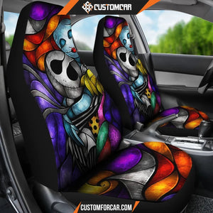 Nightmare Before Christmas Art Car SeatsCovers - seat Covers