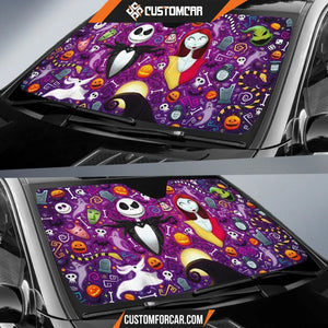 Nightmare Before Christmas Auto Sun Shades