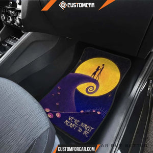 Nightmare Before Christmas Car Floor Mats 4 R050320 - Front 