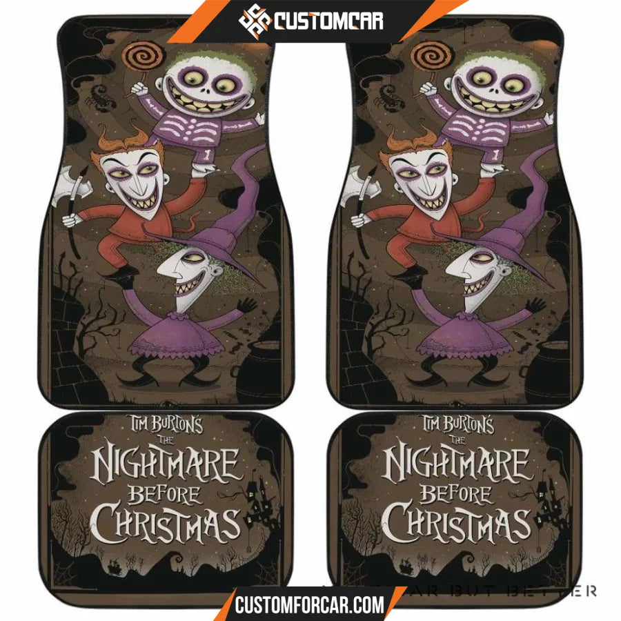 Nightmare Before Christmas Car Floor Mats R050320 - Front 