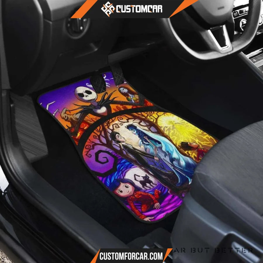 Nightmare Before Christmas Car Floor Mats R050320 - Front 