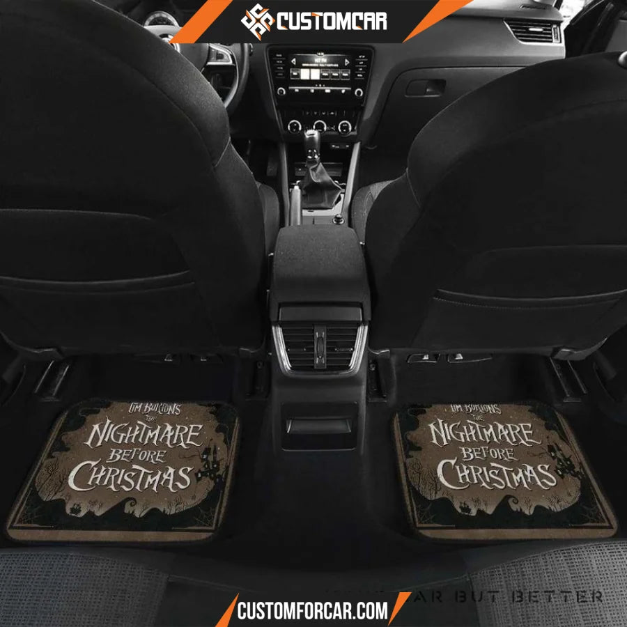 Nightmare Before Christmas Car Floor Mats R050320 - Front 