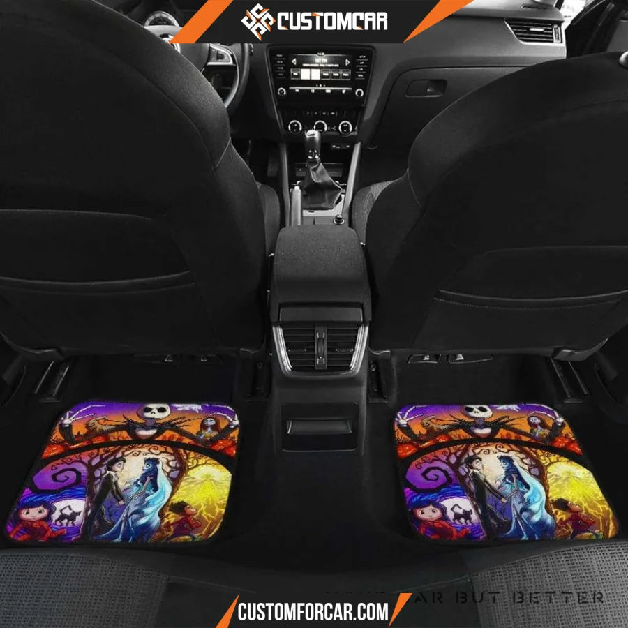 Nightmare Before Christmas Car Floor Mats R050320 - Front 