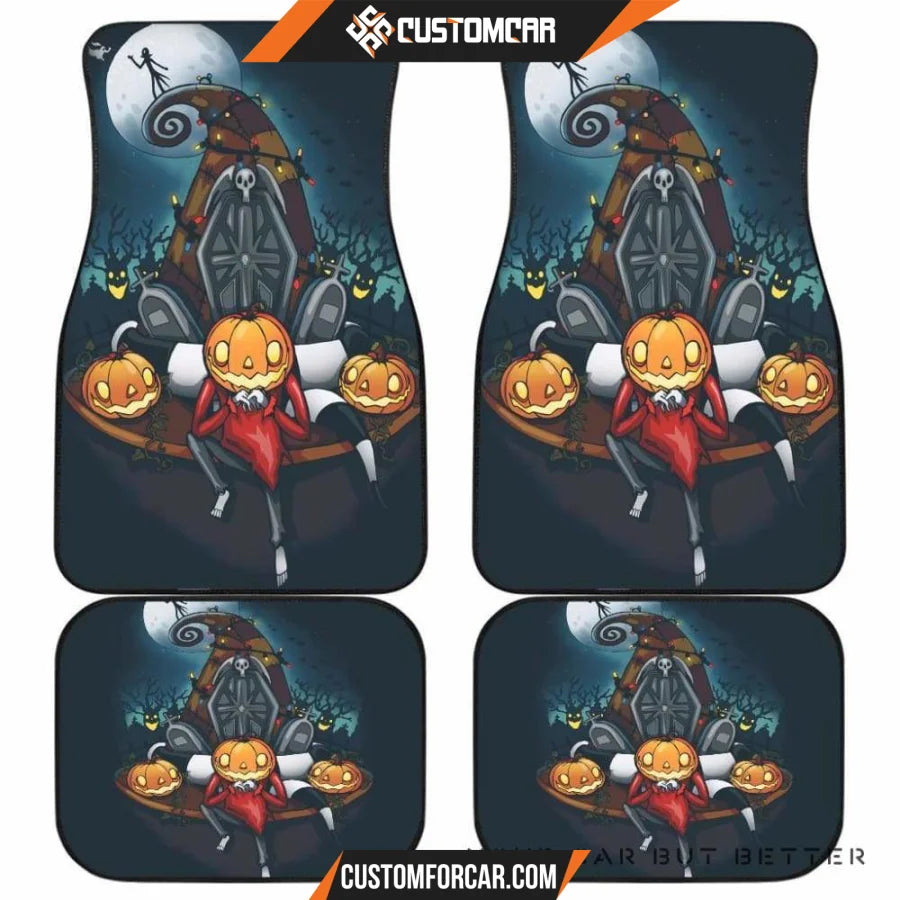 Nightmare Before Christmas Car Floor Mats 2 R050320 - Front 