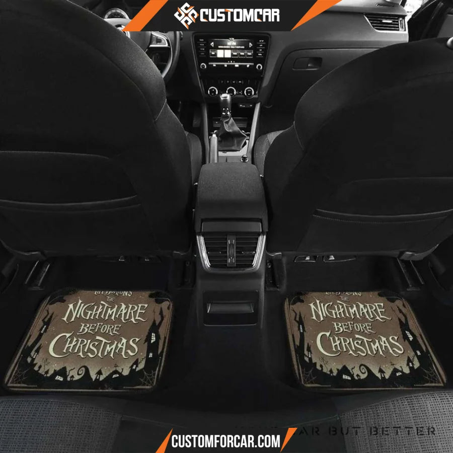 Nightmare Before Christmas Car Floor Mats R050320 - Front 