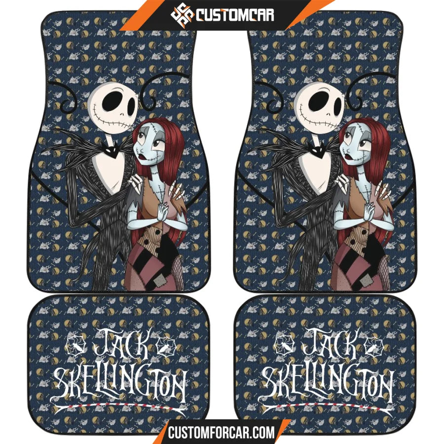 Nightmare Before Christmas Cartoon Car Floor Mats Jack